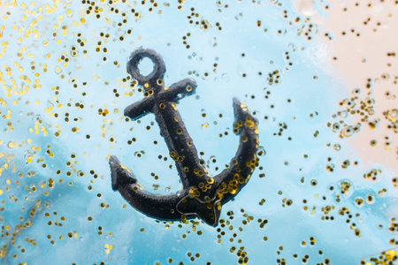 Tiny model anchor for decorative purposes