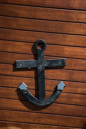 Tiny model anchor for decorative purposesの写真素材