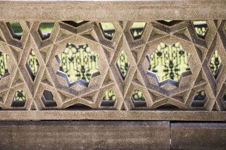 Ottoman marble carving art in detailの写真素材