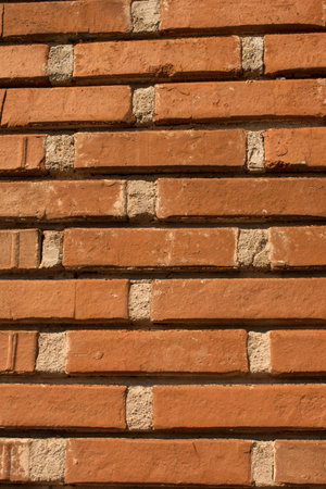 Old grunge brick wall as a background