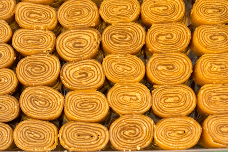 Turkish style fruit dried pulp as snack foodの写真素材