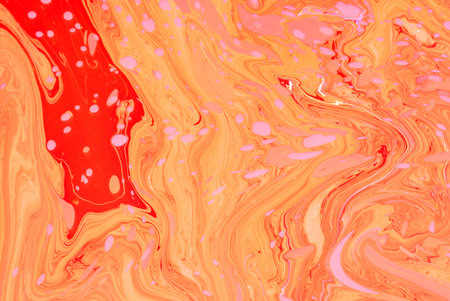 Traditional marbling artwork patterns as colorful abstract background