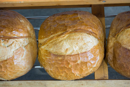Traditional Turkish style made bread loaf