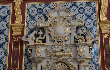 Ottoman marble carving art in detailのeditorial素材