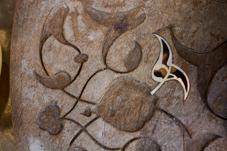 Floral art pattern example of the Ottoman Islamic artの写真素材