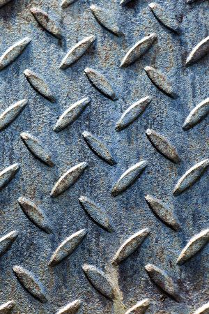 Metal surface as a background texture pattern