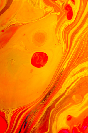 Traditional Ottoman Turkish marbling art patterns as abstract backgroundの写真素材