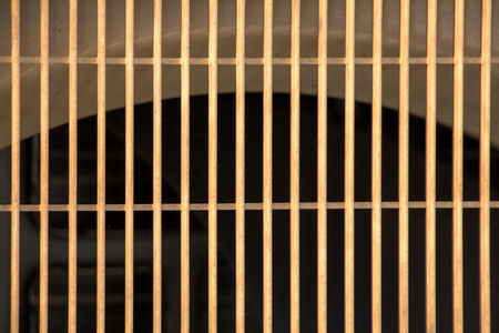 Texture details of an old wooden plunks as backgroundの写真素材