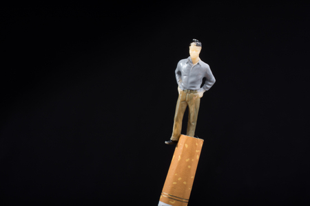 World No Tobacco Day poster for say no smoking conceptの写真素材