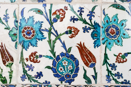 Beautiful ancient ottoman tiles