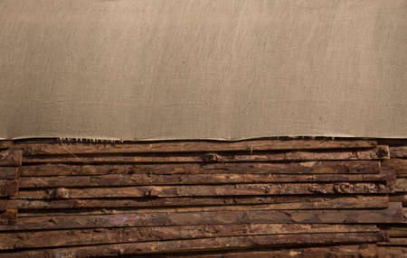 Planks of wood as wooden background textureの写真素材