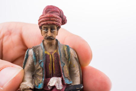 Ottoman man figure in tradational clothesの写真素材
