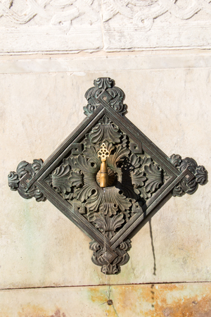 Turkish Ottoman style water tap examplesのeditorial素材