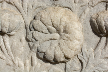 Ottoman marble carving art in detailの写真素材