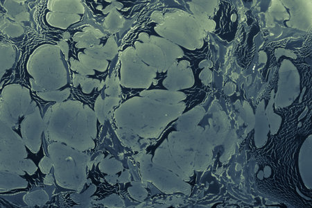 Traditional Ottoman Turkish marbling art patterns as abstract background