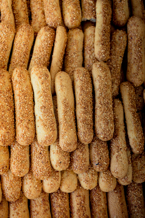 Turkish style freshly made cookies  as snack in viewの写真素材