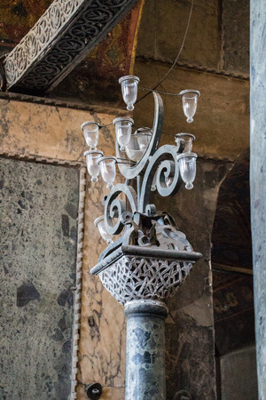 Ottoman style ceiling lamps for interior decorationの写真素材