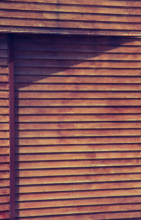 Texture details of an old wooden plunks as backgroundの写真素材