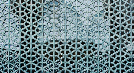 Example of Ottoman art patterns applied on metals