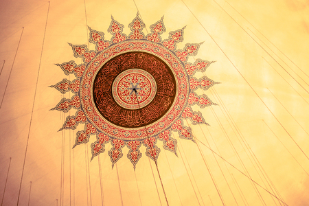 Floral art pattern example of the Ottoman time in viewの写真素材