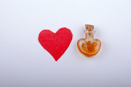 Valentine's day wording on torn paper as Love conceptの写真素材