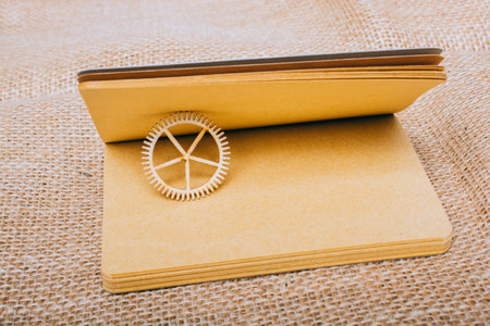 Gear wheels as The concept of mechanismの写真素材