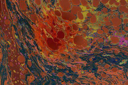 Abstract marbling art patternsの写真素材