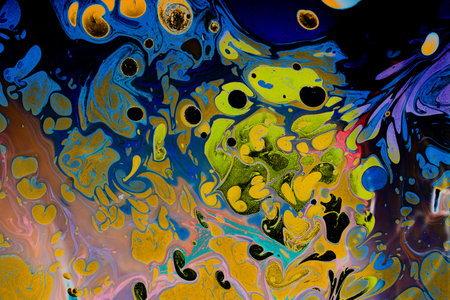 Abstract marbling art patterns