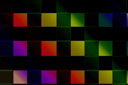 Geometric seamless pattern with small squares, repeat tiles.