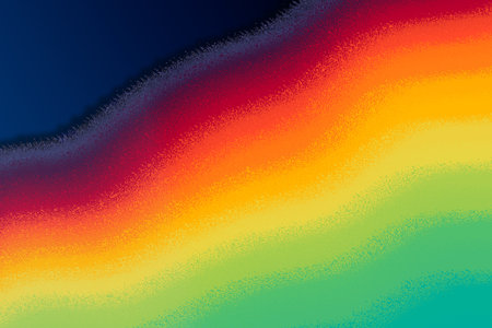 Abstract blurred colorful gradient mesh