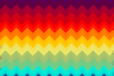 Colorful wavy abstract background as multi colors modern artworkの写真素材