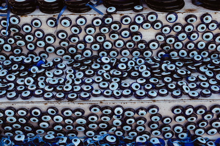 Evil eye bead as Amulet souvenir  from Turkey