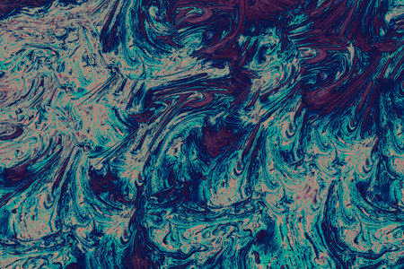 Traditional Ottoman Turkish abstract marbling art patterns as background
