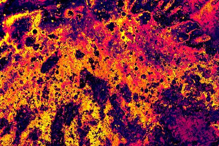 Traditional Ottoman Turkish abstract marbling art patterns as backgroundの写真素材