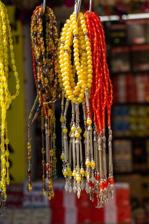 Set of Rosary praying beads for practicing mindfulness meditation praying beadsの写真素材