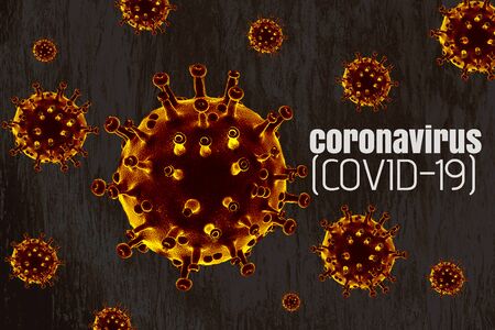Stop spreading COVID-19 Corona virus global outbreak pandemic diseaseの写真素材