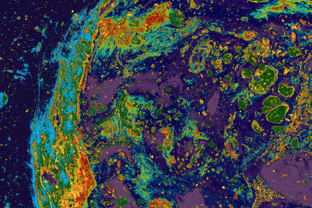 marbling art patterns as abstract colorful background