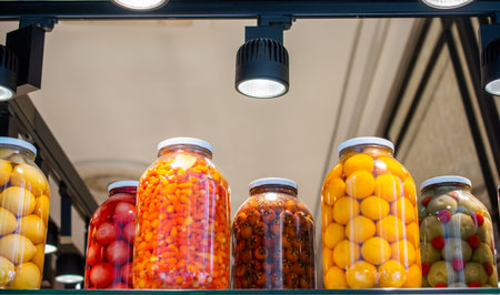 Pickled fermented vegetables for long-term storage