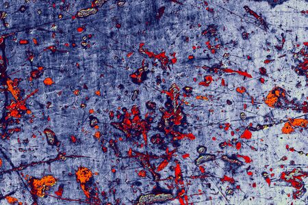 Old rusty  corroded metal as abstract background textureの写真素材