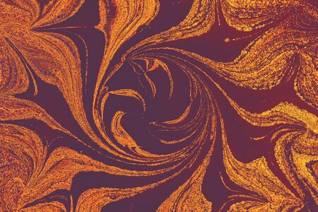 Abstract marbling floral pattern for fabric,tile design. background textureの写真素材