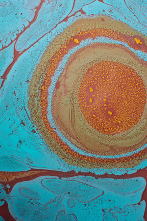 Abstract marbling pattern for fabric,  design. Creative marbling background texture