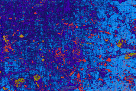 Old rusty  corroded metal as abstract background texture