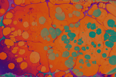 Abstract marbling floral pattern for fabric,tile design. background texture