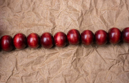 Set of Rosary praying beads for practicing mindfulness meditation praying beadsの写真素材