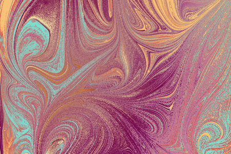 Abstract creative marbling pattern for fabric,  design background textureの写真素材