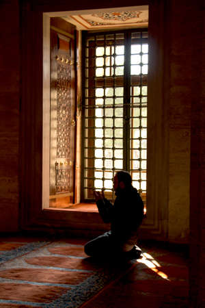 Old window Architecture from the Ottoman times In Istanbulの写真素材