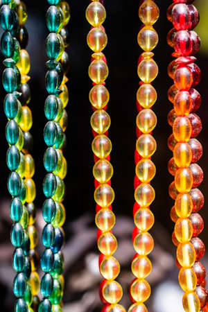 Set of Rosary praying beads for practicing mindfulness meditation praying beadsの写真素材