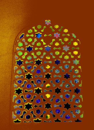 Old window Architecture from the Ottoman times In Istanbul