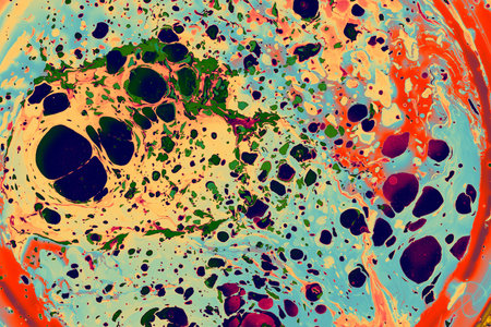 marbling art patterns as abstract colorful background