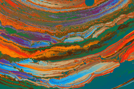 Abstract creative marbling pattern for fabric,  design background texture